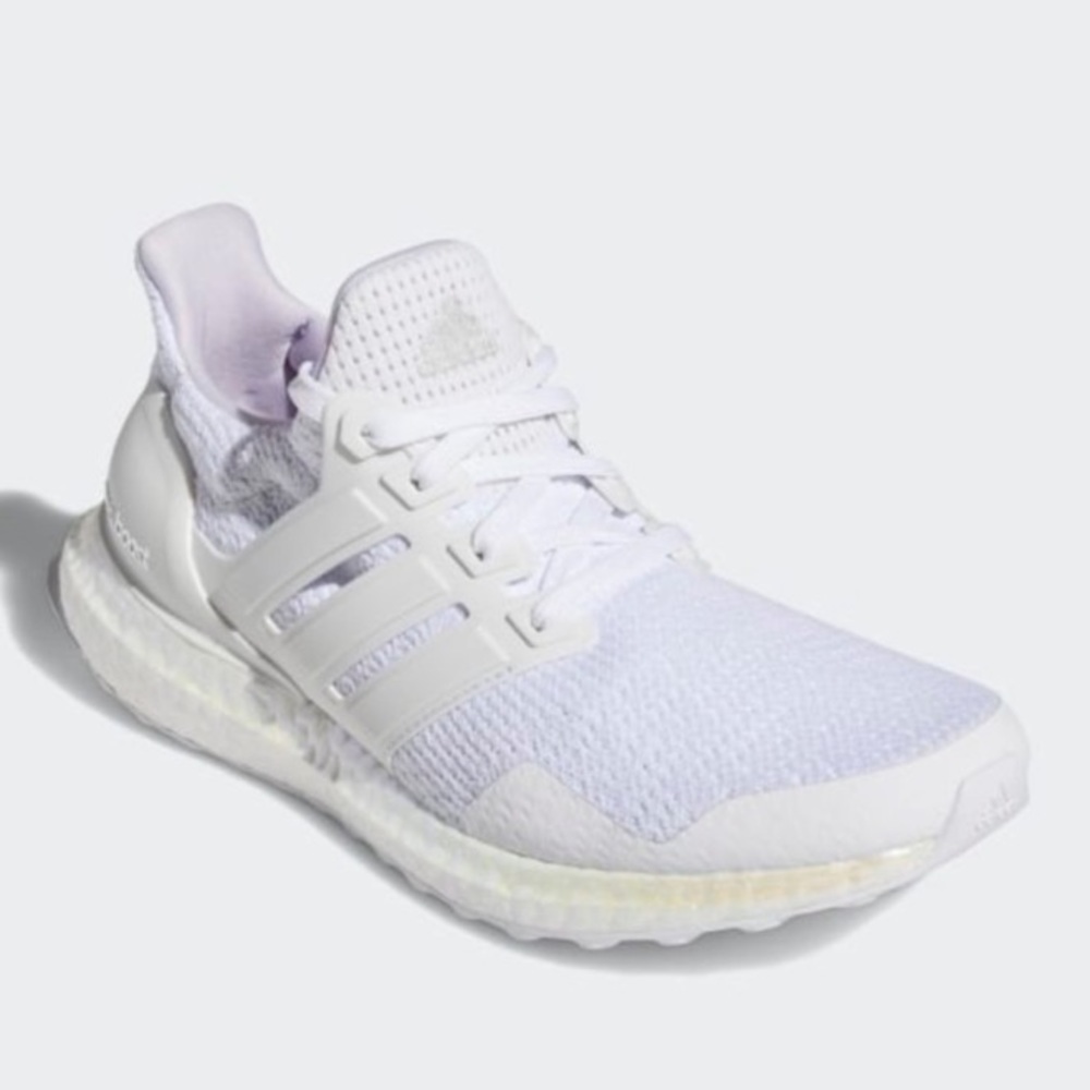 adidas UltraBOOST Triple White Iridescent Boost - Picture 2 of 10